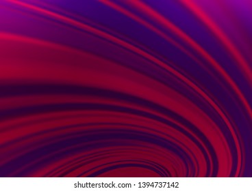 Dark Purple vector blurred shine abstract template. Colorful illustration in blurry style with gradient. The blurred design can be used for your web site.