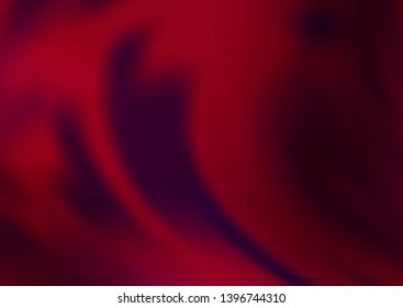 Dark Purple vector blurred shine abstract template. Creative illustration in halftone style with gradient. The template can be used for your brand book.