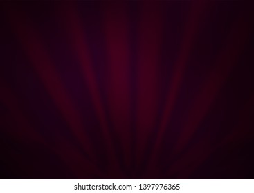 Dark Purple vector blurred shine abstract background. A vague abstract illustration with gradient. A completely new template for your design.