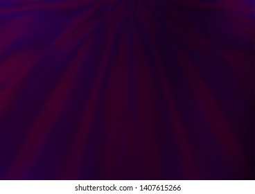 Dark Purple vector blurred shine abstract pattern. Colorful abstract illustration with gradient. A new texture for your design.