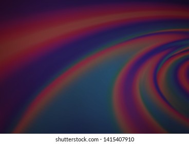 Dark Purple vector blurred shine abstract background. Colorful illustration in abstract style with gradient. Brand new style for your business design.