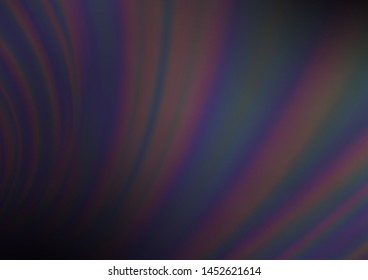 Dark Purple vector blurred shine abstract pattern. Glitter abstract illustration with an elegant design. The template can be used for your brand book.