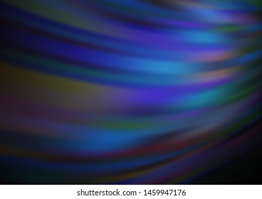 Dark Purple vector blurred shine abstract pattern. Creative illustration in halftone style with gradient. The template for backgrounds of cell phones.