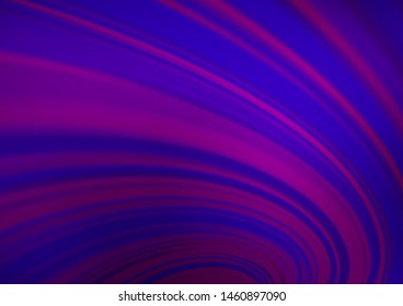 Dark Purple vector blurred shine abstract background. Colorful illustration in abstract style with gradient. The best blurred design for your business.