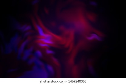 Dark Purple vector blurred shine abstract template. Glitter abstract illustration with gradient design. Background for designs.