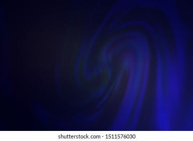 Dark Purple vector blurred shine abstract background. An elegant bright illustration with gradient. New style for your business design.