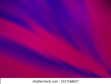 Dark Purple vector blurred shine abstract pattern. Colorful illustration in abstract style with gradient. The best blurred design for your business.