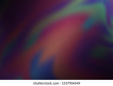 Dark Purple vector blurred shine abstract pattern. Modern geometrical abstract illustration with gradient. The template can be used for your brand book.