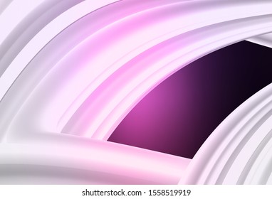 Dark Purple vector blurred shine abstract background. Creative illustration in halftone style with gradient. Background for designs.