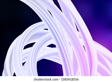 Dark Purple vector blurred shine abstract template. An elegant bright illustration with gradient. Blurred design for your web site.