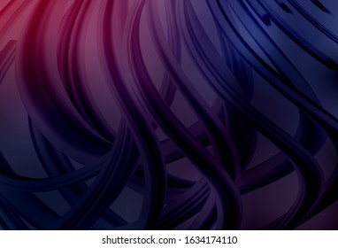 Dark Purple vector blurred shine abstract template. Abstract colorful illustration with gradient. Elegant background for a brand book.
