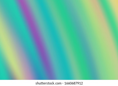 Dark Purple vector blurred shine abstract template. An elegant bright illustration with gradient. The best blurred design for your business.