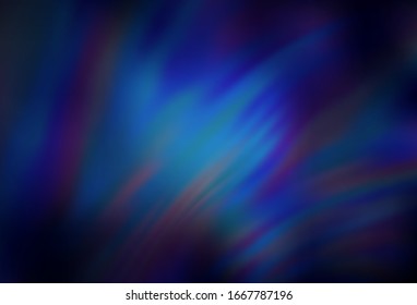 Dark Purple vector blurred shine abstract texture. A completely new colored illustration in blur style. New style for your business design.