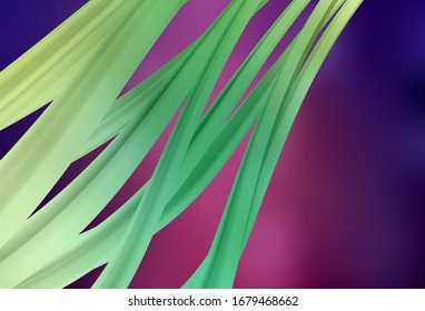 El vector púrpura oscuro difuminado brillan la plantilla abstracta. Ilustración abstracta de color con degradado. Diseño borroso para su sitio web.