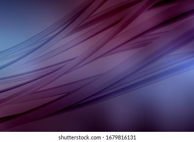 El vector púrpura oscuro difuminado brillan la plantilla abstracta. Ilustración abstracta moderna con degradado. Diseño completamente nuevo para su negocio.