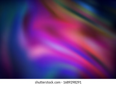El vector púrpura oscuro difumina la textura abstracta. Una ilustración de color completamente nueva en un estilo borroso. Nueva forma de tu diseño.