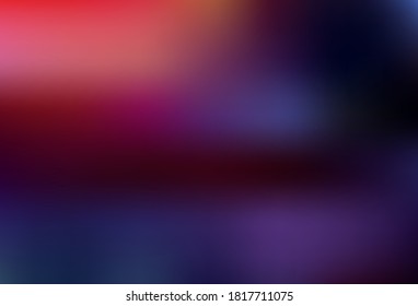 Dark Purple vector blurred shine abstract template. New colored illustration in blur style with gradient. The best blurred design for your business.