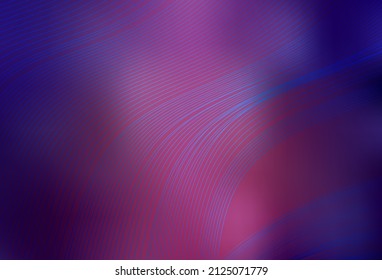 Dark Purple vector blurred shine abstract template. Colorful abstract illustration with gradient. New design for your business.