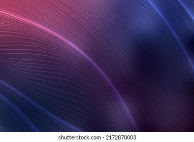 Dark Purple vector blurred shine abstract background. Abstract colorful illustration with gradient. The best blurred design for your business.