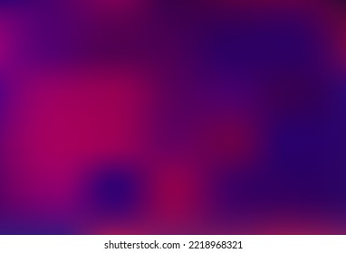 Dark Purple vector blurred shine abstract background. A vague abstract illustration with gradient. Elegant cover for a brand book.