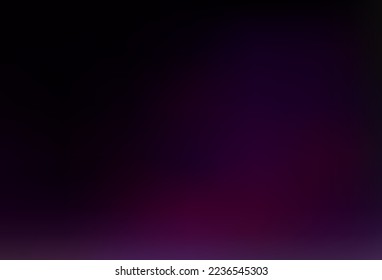 Dark Purple vector blurred shine abstract background. An elegant bright illustration with gradient. Brand new template for your design.