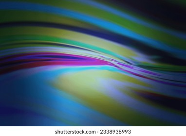 Dark Purple vector blurred shine abstract texture. Glitter abstract illustration with gradient design. New way of your design.