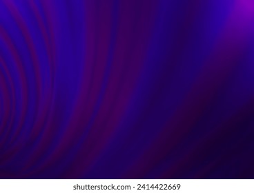 El vector púrpura oscuro difuminado brillo plantilla abstracta. Una ilustración de color completamente nueva en un estilo bokeh. El fondo para tus diseños creativos.
