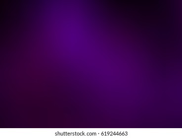 Dark Purple vector blurred shine illustration. Brand-new pattern for your business design. Colorful background in abstract style with gradient. 