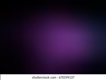 Dark Purple vector blurred shine abstract template. A completely new color illustration in a vague style. Brand-new design for your business.