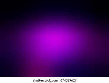 Dark Purple vector blurred shine abstract background. A vague abstract illustration with gradient. The elegant pattern can be used as part of a brand book.