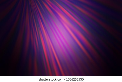 Dark Purple vector blurred template. An elegant bright illustration with gradient. New way of your design.