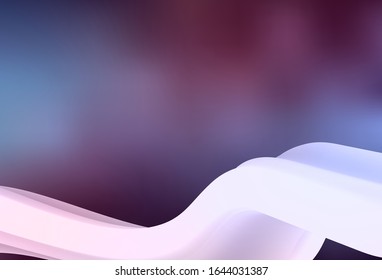 Dark Purple vector blurred template. New colored illustration in blur style with gradient. New style for your business design.