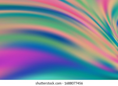 Plantilla borrosa de vector púrpura oscuro. Ilustración abstracta de color con degradado. Diseño borroso para su sitio web.
