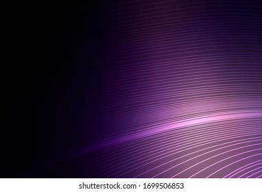 Plantilla borrosa de vector púrpura oscuro. Ilustración abstracta colorida con degradado. Antecedentes elegantes para un libro de marca.