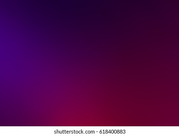 Dark Purple vector blurry bright background. Shine colored background in brand-new style with gradient.