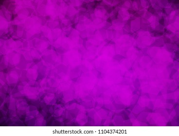 Dark Purple vector blurry hexagon template. Shining colored illustration in a Brand new style. Brand new style for your business design.