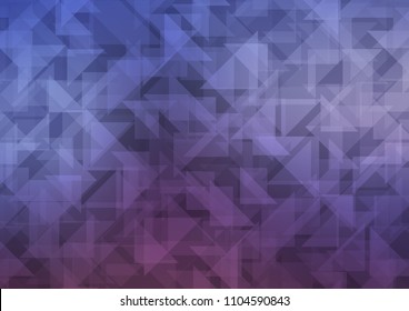 Dark Purple vector blurry hexagon template. A vague abstract illustration with gradient. A completely new design for your business.
