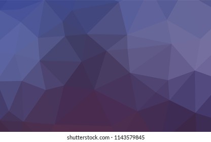 Dark Purple vector blurry hexagon template. Shining illustration, which consist of triangles. A new texture for your design.