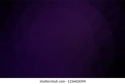 Dark Purple vector blurry hexagon texture. A completely new color illustration in a vague style. The textured pattern can be used for background.