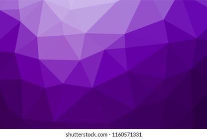 Dark Purple vector blurry hexagon texture. A completely new color illustration in a vague style. The elegant pattern can be used as part of a brand book.