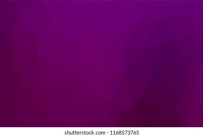 Dark Purple vector blurry hexagon texture. A completely new color illustration in a vague style. A completely new design for your business.