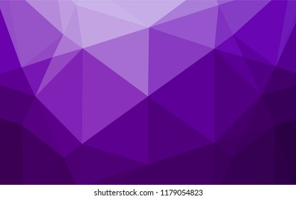 Dark Purple vector blurry hexagon template. Shining colored illustration in a Brand new style. Brand new design for your business.