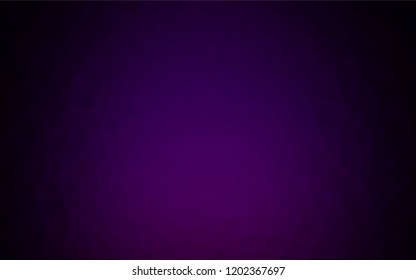 Dark Purple vector blurry hexagon texture. A sample with polygonal shapes. The best triangular design for your business.
