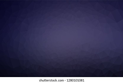 Dark Purple vector blurry hexagon texture. A sample with polygonal shapes. A new texture for your design.