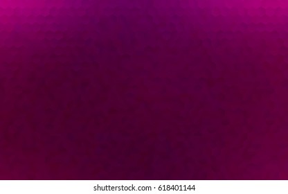 Dark Purple vector blurry hexagon background design. Geometric background in Origami style with gradient. 