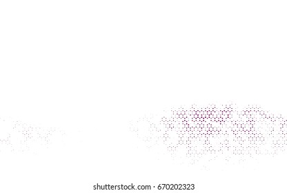 Dark Purple vector blurry hexagon background design. Geometric background in Origami style with gradient. 