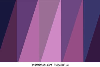 Dark Purple vector blurry triangle template. Modern geometrical abstract illustration with gradient. The polygonal design can be used for your web site.