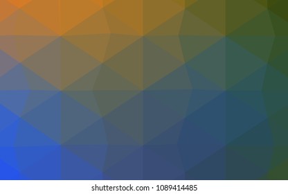 Dark Purple vector blurry triangle texture. Colorful abstract illustration with gradient. The template for cell phone's backgrounds.