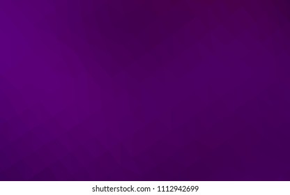 Dark Purple vector blurry triangle background. Colorful abstract illustration with gradient. Brand new design for your business.