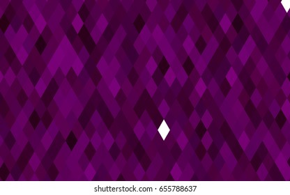 Dark Purple vector blurry triangle background. A vague abstract illustration with gradient. The best triangular design for your business.